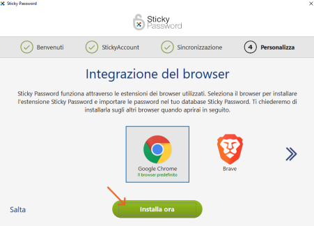 integrazione browser