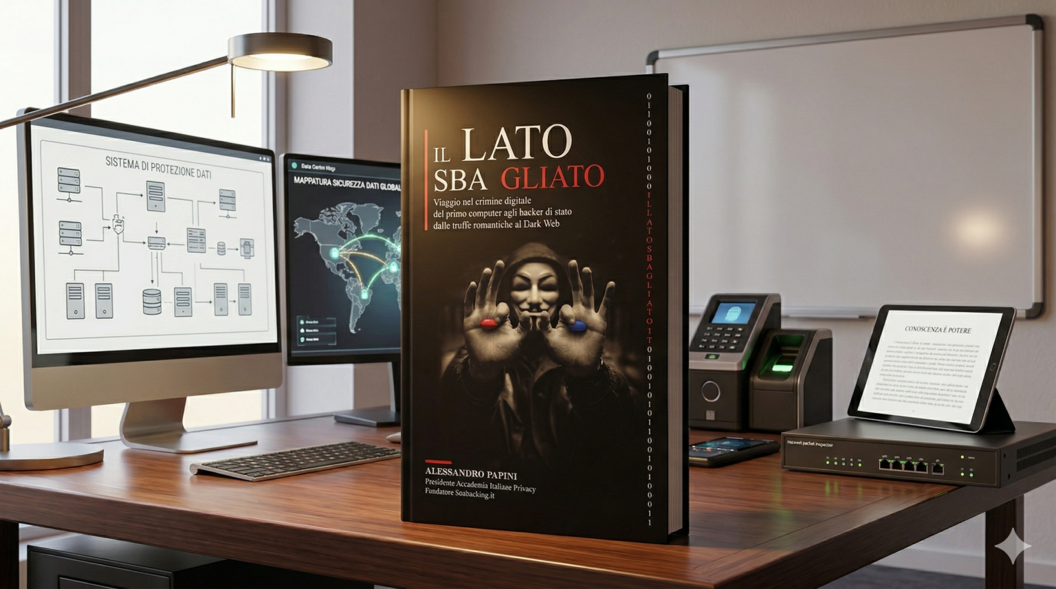 Il libro di Alessandro Papini, "Il lato sbagliato": una riflessione sulla sicurezza delle nostre tracce digitali